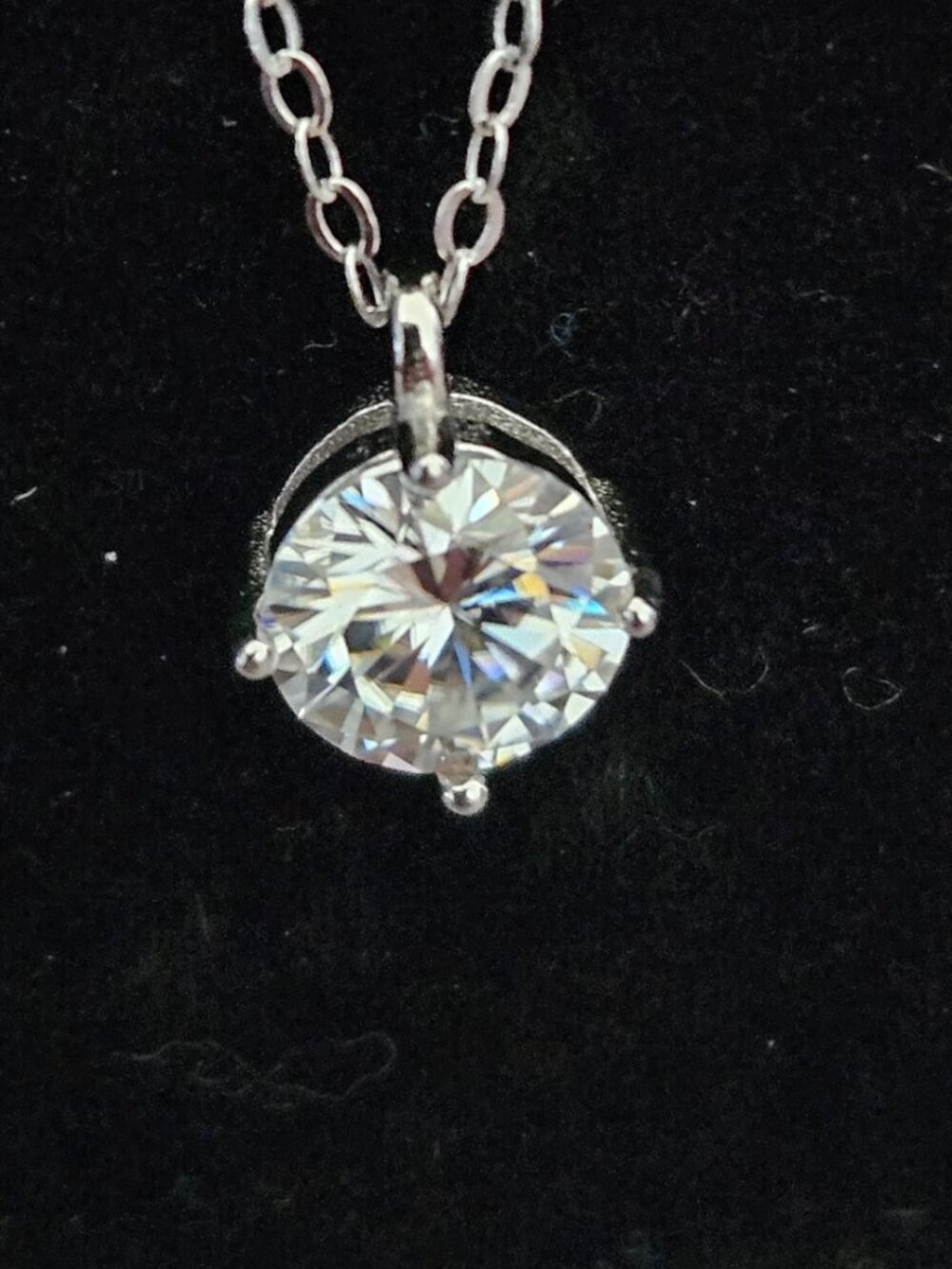 Moissanite 925 Sterling Silver Necklace